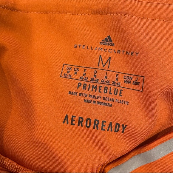 adidas by Stella McCartney TRUEPACE Long Tights Brick Women size M - Picture 6 of 13